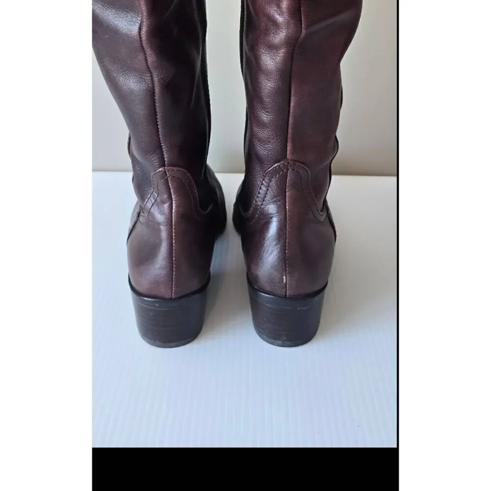 Antonio Melani Boots Sz 6M Brown